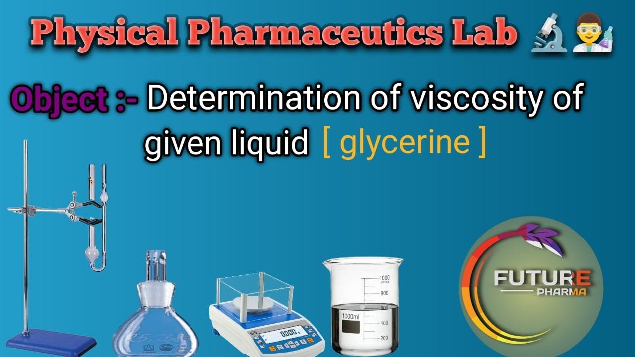 Determination of viscosity of given liquid ( Glycerine ) || Physical ...