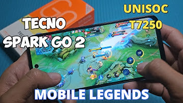 Mobile Legends in Tecno Spark Go 2