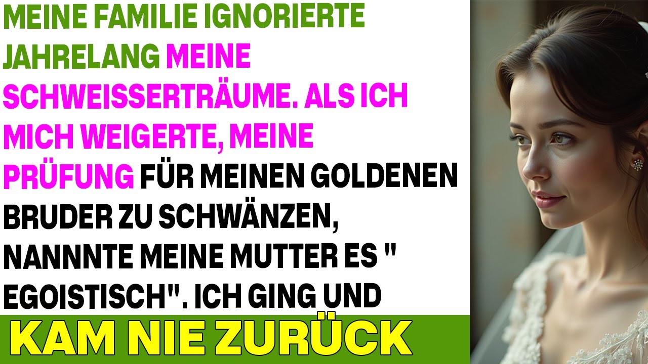 Meine Familie verspottete meinen Schweißer-Traum – bis ich mein Examen gewann