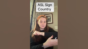 Learn How To Sign "Country" in ASL for Beginners | American Sign Language #shorts