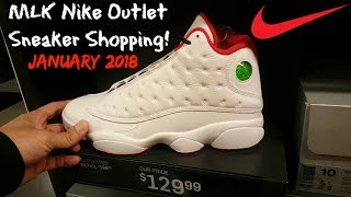 MLK Nike Outlet Sneaker Shopping 