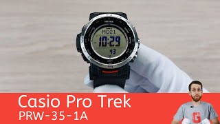 Компактные и экологичные Pro Trek / Casio PRW-35-1A