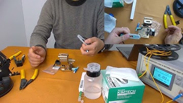 Fast Connectors assembly and insertion loss & return loss test