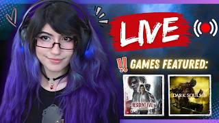 🔴 RE9 SPEEDRUNS + DARK SOULS 3  [first play - day 3]  || KittyRawr