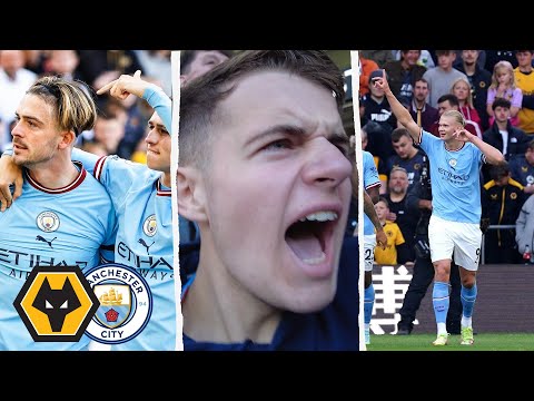 Erling HAALAND Breaks Another PREMIER LEAGUE RECORD As City Cruise To Victory | Wolves 0-3 Man City