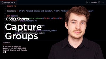 Capture Groups - CS50P Shorts