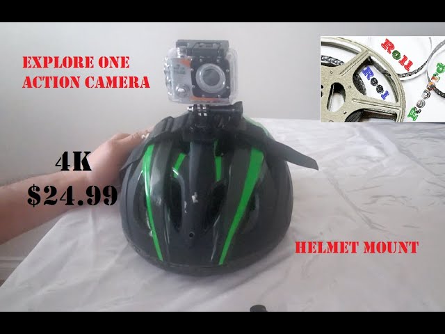 Explore One Camera - Helmet mount 