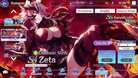My Summons on two Demons Zeta and Delta. Eminence in Shadow RPG.