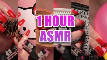 ASMR 1 Hour Tapping For Sleep & Relaxation No Talking