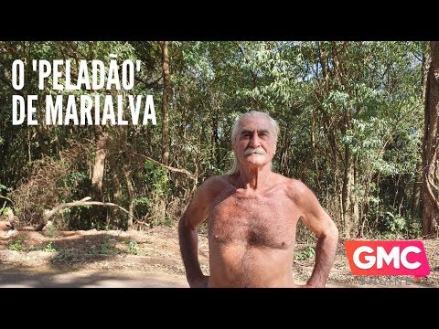 Peladão de Marialva: conheça o homem que não usa camisa há 20 anos
