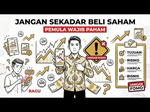 Jangan Asal Beli Saham, Ini yang Harus Dipahami Pemula