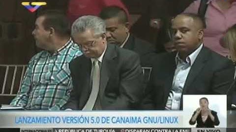 Canaima GNU Linux 5.0 en el  Consejo Nacional de Economía Productiva