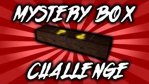 2 Mystery Box Only Challenge On Shadows Of Evil