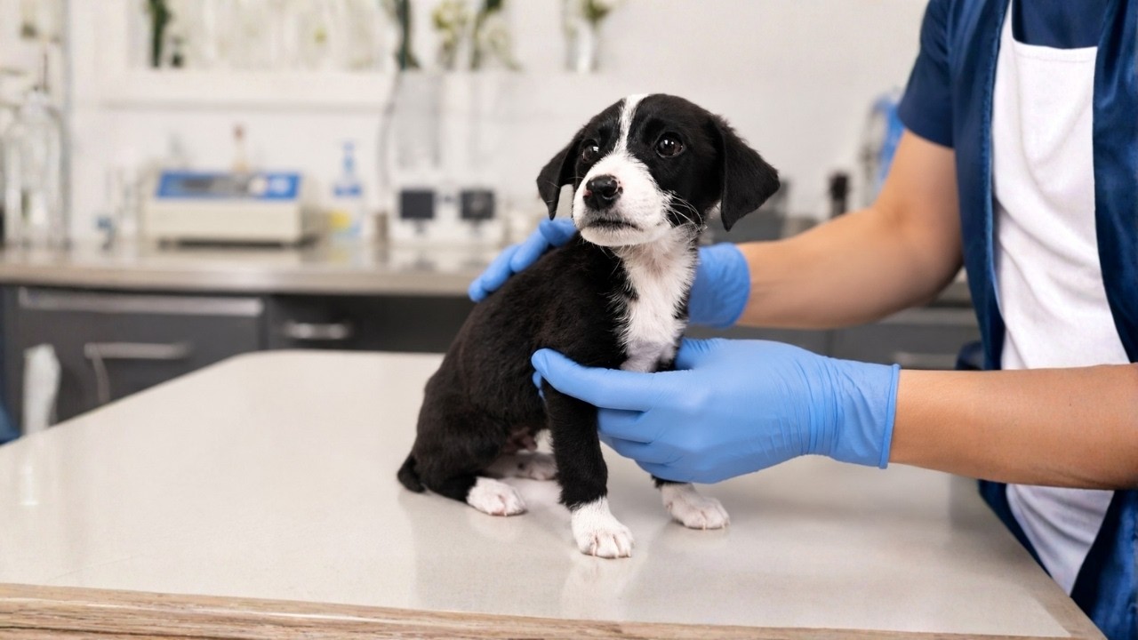 Abandoned Puppy's Life Changes Completely after being Rescued - YouTube