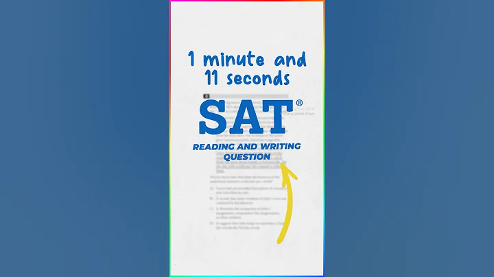 The #1 SAT reading section strategy 🤐