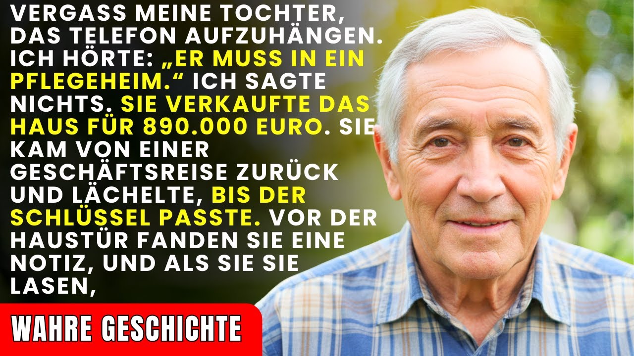 Meine Tochter wollte mich loswerden – also verkaufte ich das Haus, von dem sie dachte, es gehöre ihr