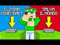 PREFERIRESTI SMETTERE DI GIOCARE A MINECRAFT O SALVARE IL MONDO?