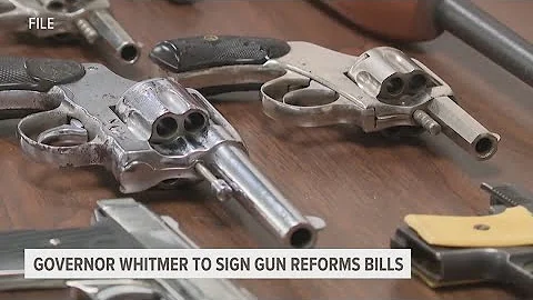 Gov. Whitmer to sign gun violence prevention bills into law