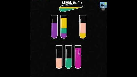 Water sort color level 6