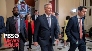 WATCH LIVE: Speaker McCarthy holds briefing after House passes 45-day government funding bill