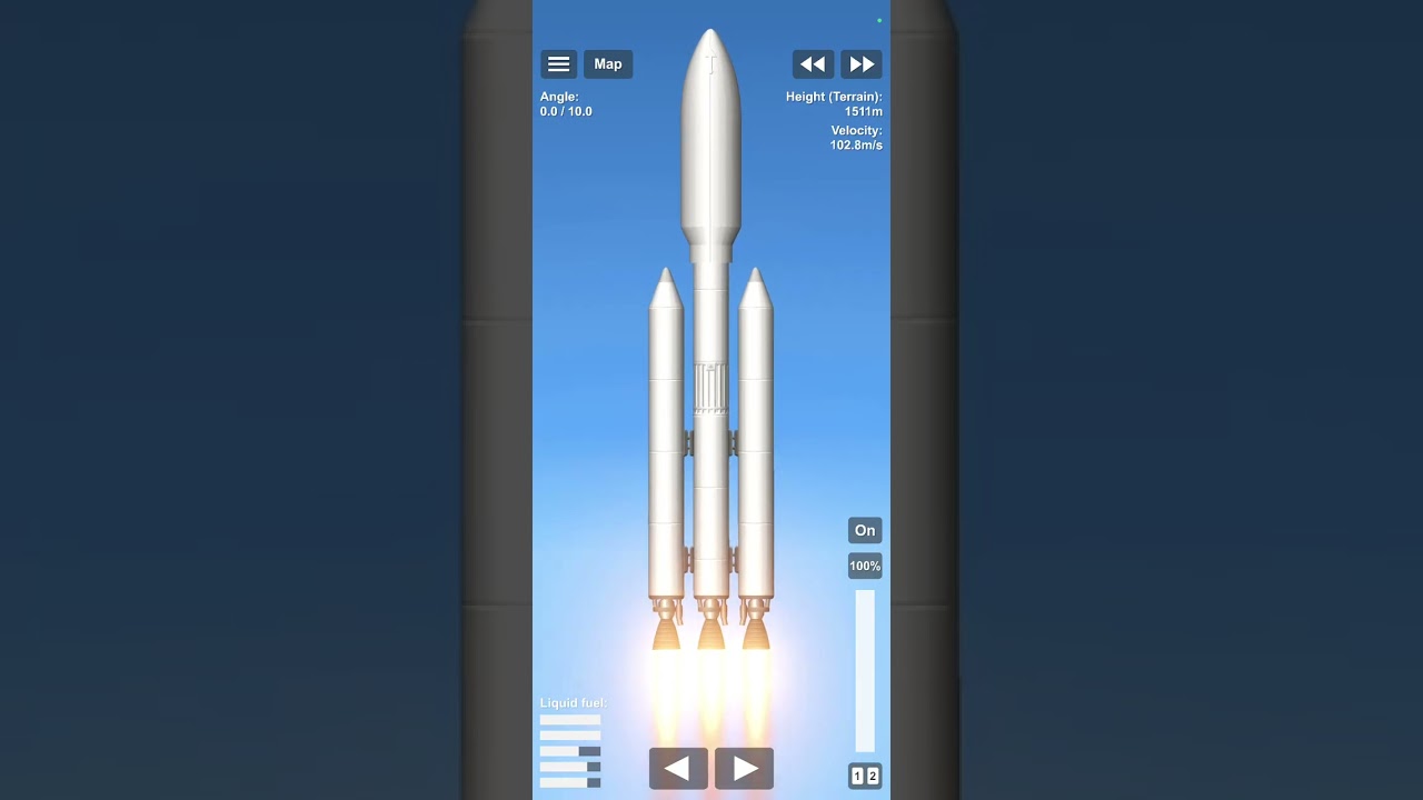 🚀 Space 😻 Flight 🚀 Simulator 🚀 | Rocket 😻 Launch 🚀, Orbit 😻& Landing 🚀 Gameplay 😻