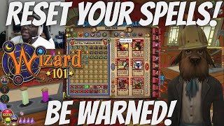 RESET SPELLS NOW! Wizard101 Test Realm 2026 Spring Update!