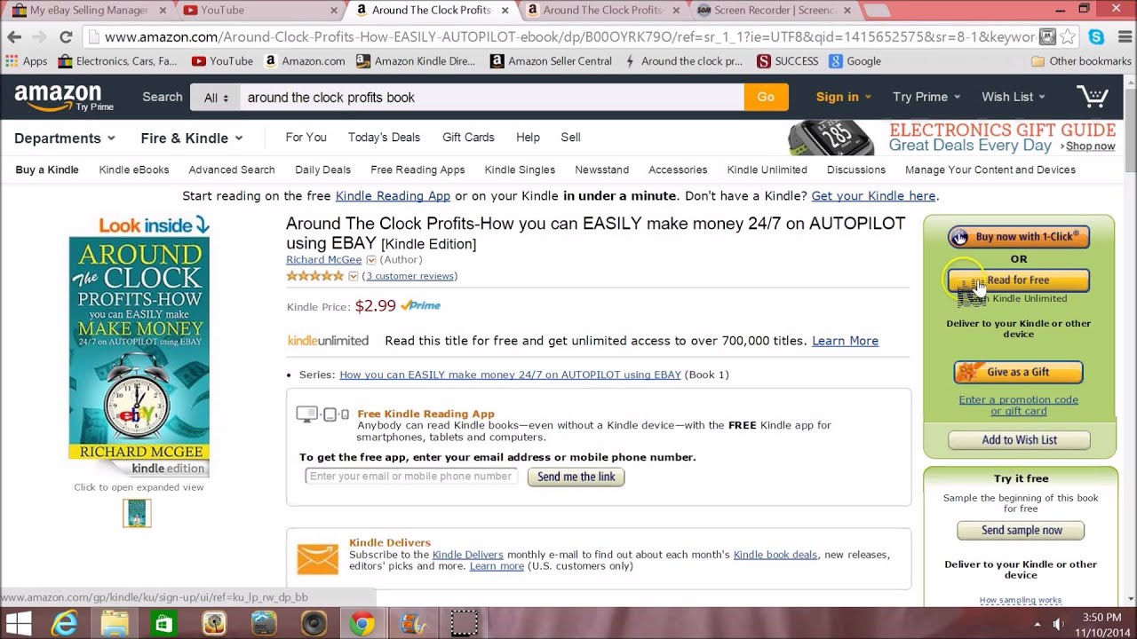 How To BUY / READ an AMAZON EBOOK Without A KINDLE  /  HOW TO BUY A KINDLE READER
