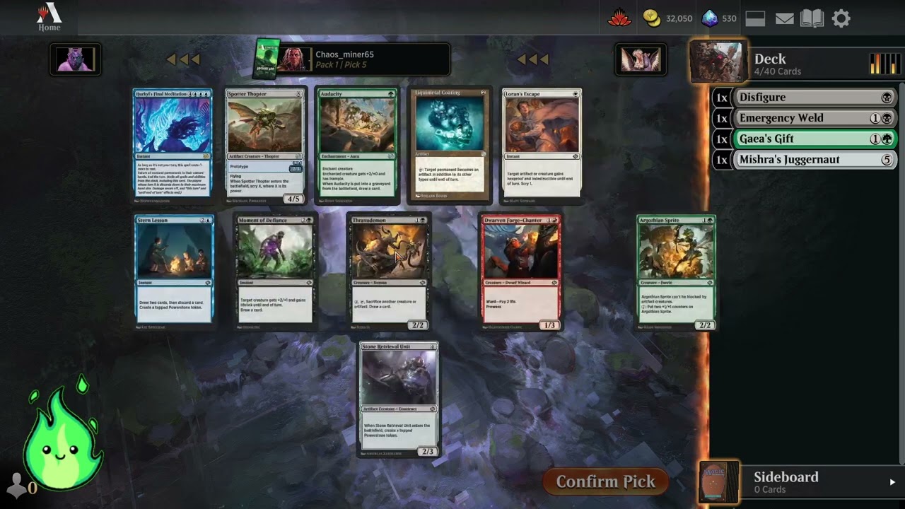 Drafting in this economy? (MTGA VOD)
