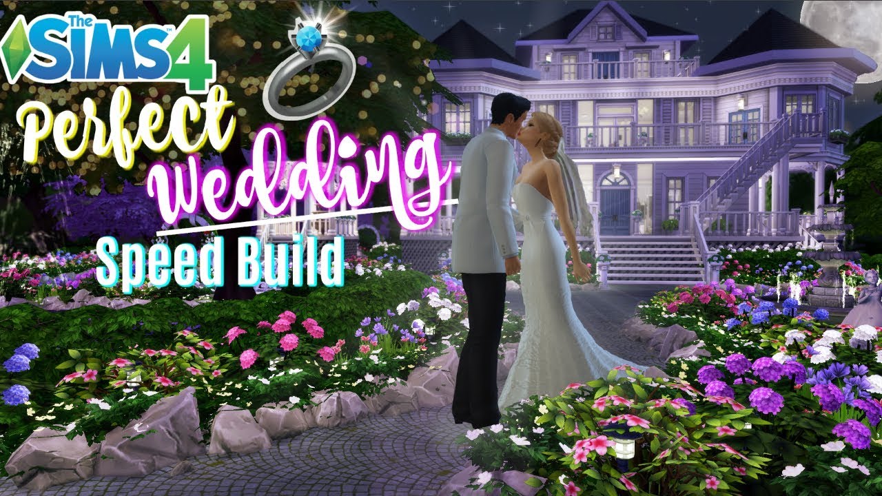 Sims 4: Perfect Wedding Speed Build (Base Game)- Collab w/ DoctorAshley