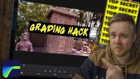 This EASY color grading HACK will improve your videos.