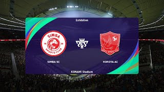 Simba SC vs Horoya (18/03/2023) CAF Champions League PES 2021