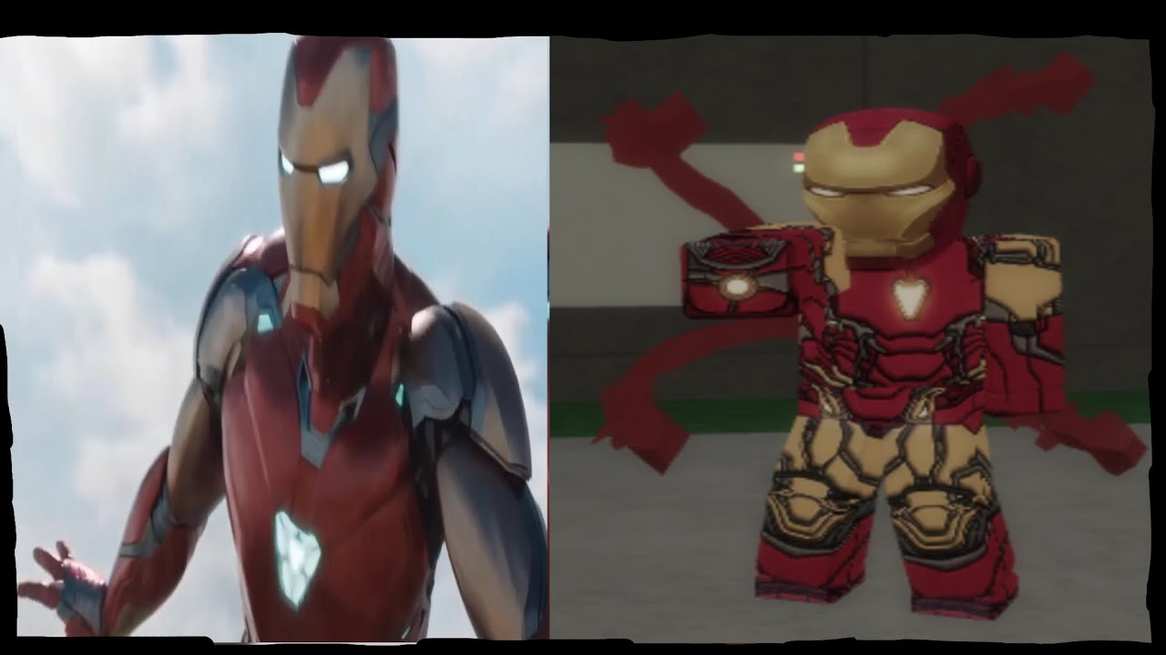 How to make Iron Man in Roblox 