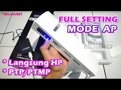 Cara Setting Totolink CP300 sebagai Access Point Hotspot Jarak Jauh Langsung HP atau PTP