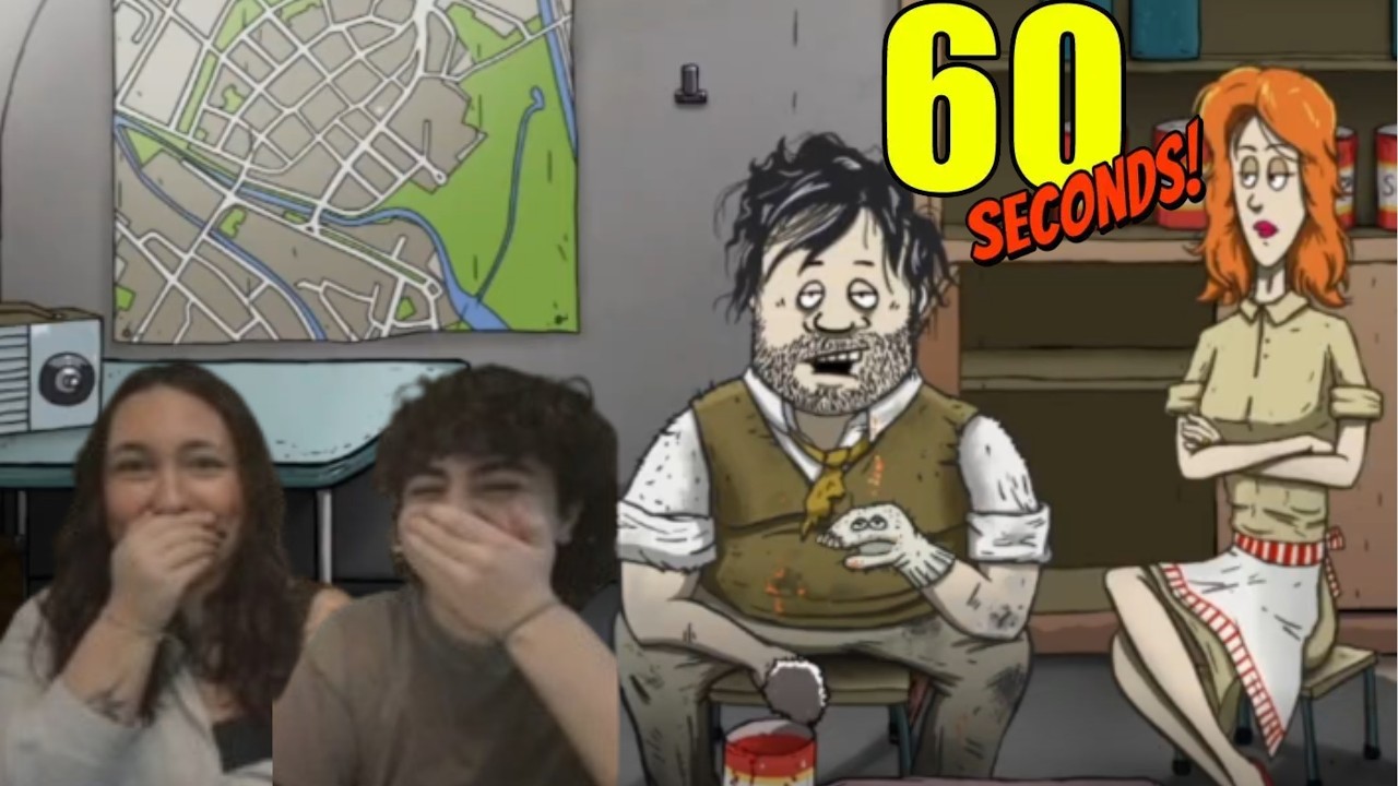 JOHNSHANKY PLAYS 60 SECONDS! - YouTube