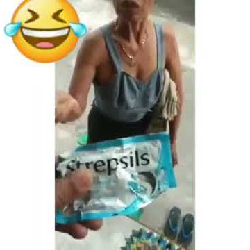 Lucu kocak 2 ,permen STREPSILS , jowo