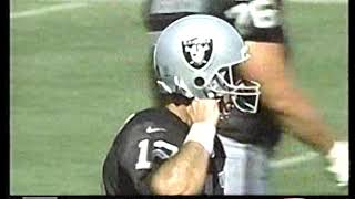September 26, 1999 raiders were favored by 7 over/under: 38