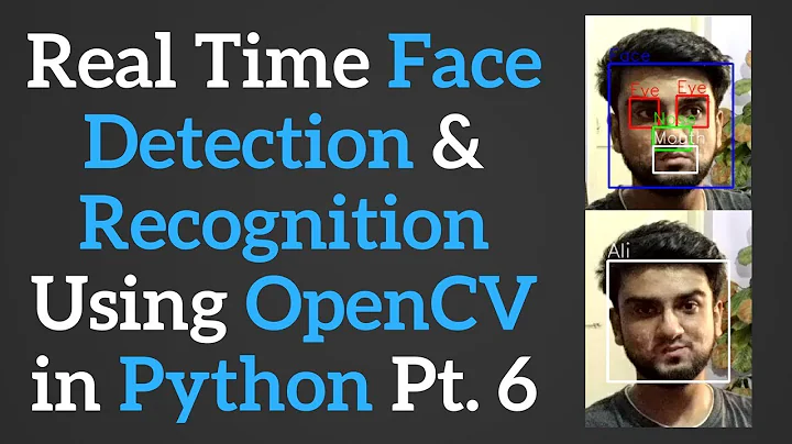 Recognizing a Person by Face | Real Time Face Recognition in OpenCV with Python p. 6