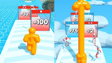 NOOB vs PRO Tall Man Run3d New Levels Big New Update Max Walkthrough Android iOS Gameplay level 622