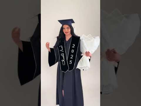عبايه تخرج الون كحلي حتفلي بتخرجك بأناقة لا ت نسى عباية تخرج 2025رمز الفخر والجمال ترند