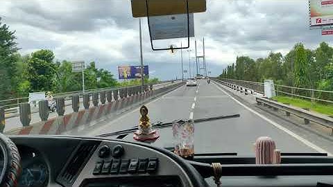 Xe Khách Phương Trang Qua Cầu Mỹ Thuận | Hoàng Tú - Futa