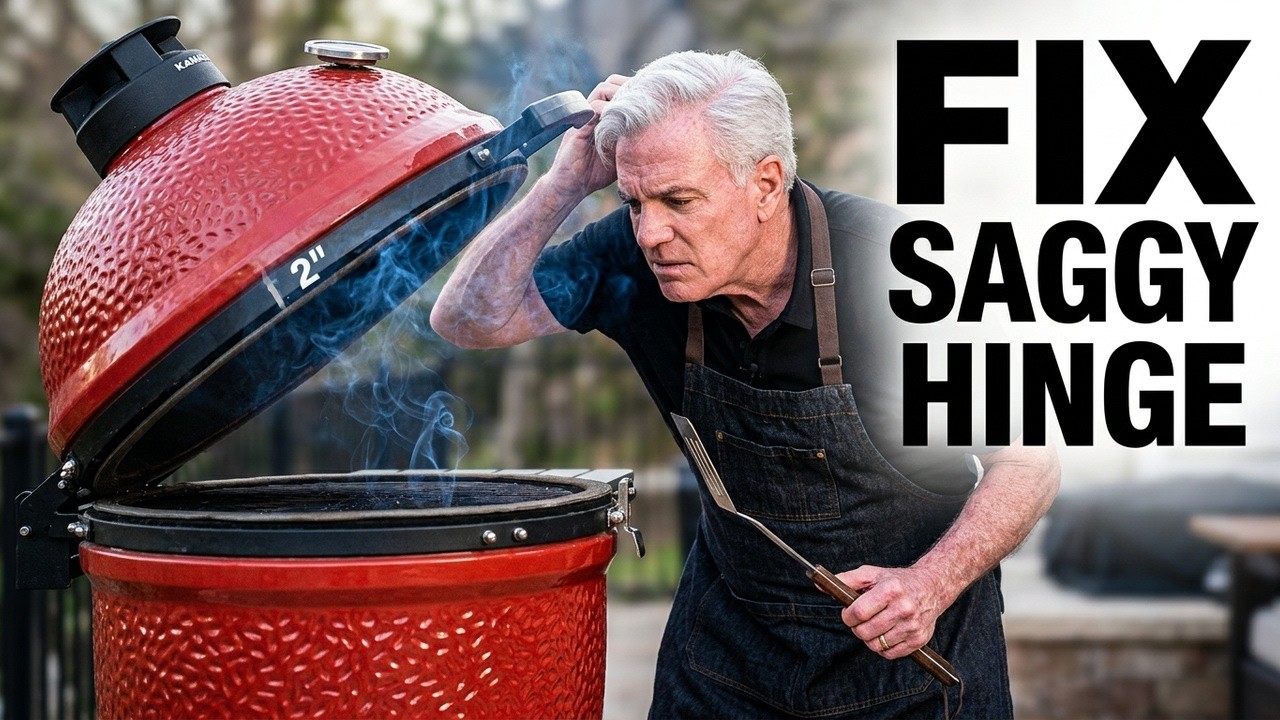 That Sagging Kamado Joe Lid? It's Not What You Think - YouTube