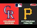 🔴LIVE : Colorado Rockies Vs Pittsburgh Pirates | MLB 2026 | MLB Live Baseball Score | May 13 2026