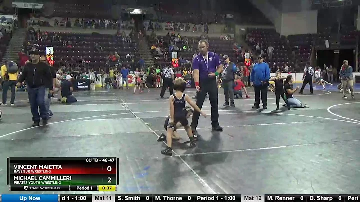 8U TB 46-47 Michael Cammilleri Pirates Youth Wrest...