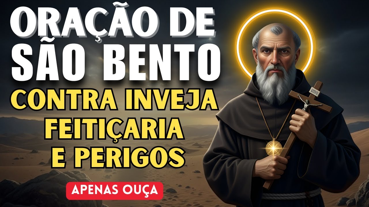 Reze Com Fé: Oração de São Bento Contra Toda Inveja e Maldade!