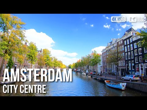 Amsterdam City Centre - 🇳🇱 Netherlands - 4K Walking Tour