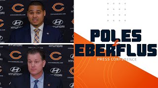 Ryan Poles and Matt Eberflus introductory press conference | Chicago Bears