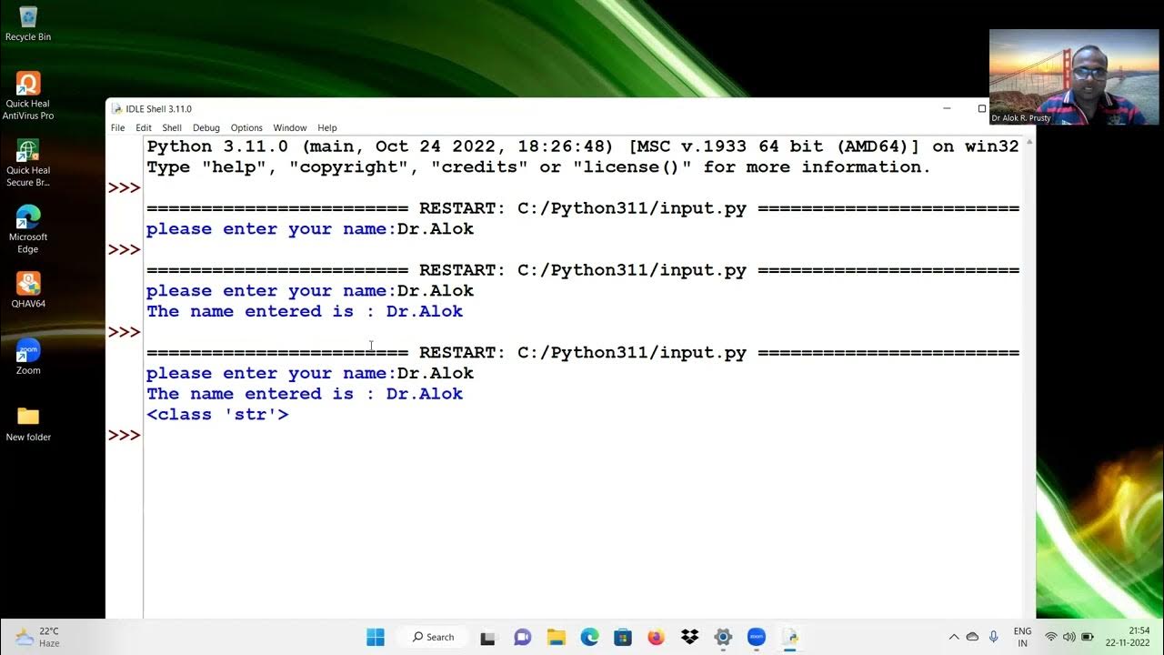 Python input( ) function with typecasting in #pythonprogramming for # ...