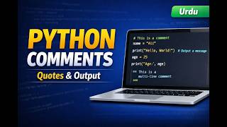 👉 Python Comments, Quotes & Output | Beginner Tutorial (Urdu) Profile