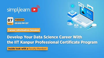 🔥Develop Your Data Science Career With the IIT Kanpur Professional Certificate Program | Simplilearn