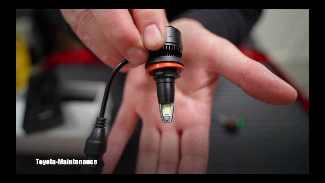 Toyota Prius Headlight LED Bulb Replacement - YouTube